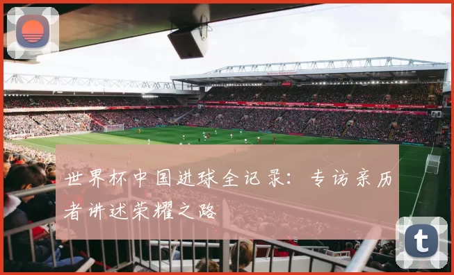 世界杯中国进球全记录:专访亲历者讲述荣耀之路