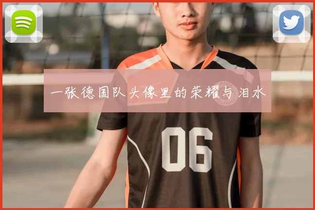 一张德国队头像里的荣耀与泪水