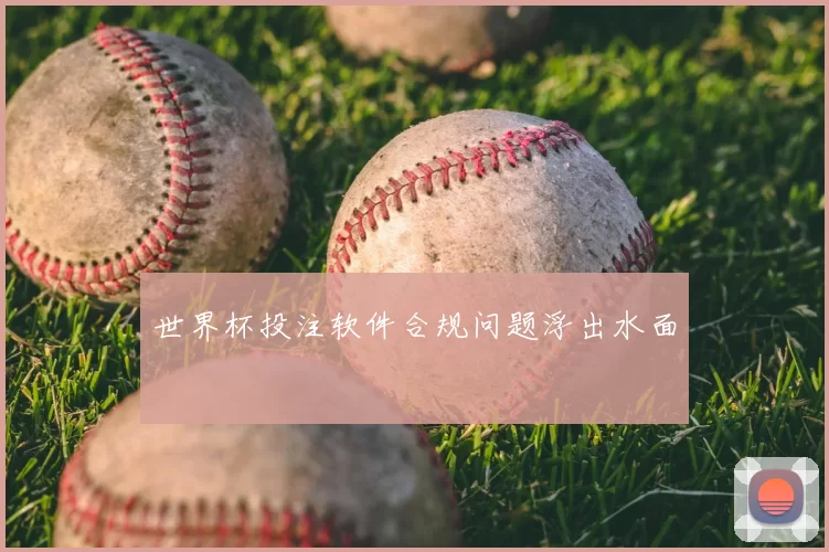 世界杯投注软件合规问题浮出水面