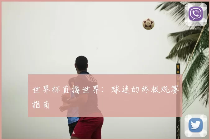 世界杯直播世界：球迷的终极观赛指南