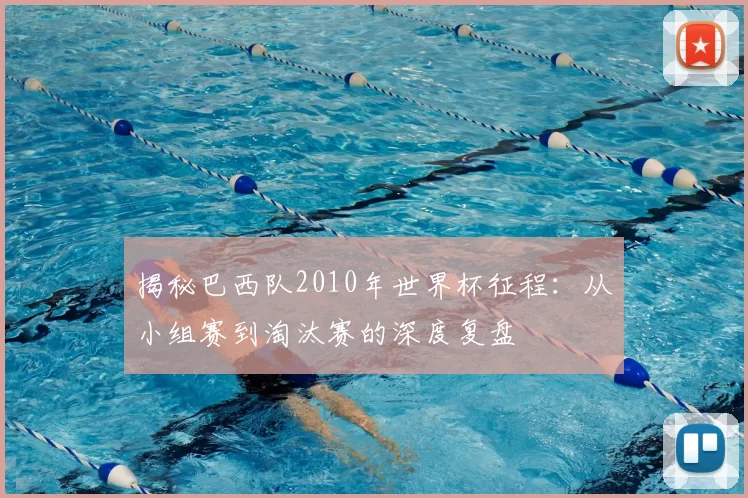 揭秘巴西队2010年世界杯征程:从小组赛到淘汰赛的深度复盘