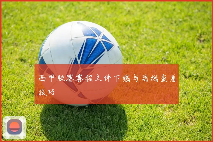 西甲联赛赛程文件下载与离线查看技巧